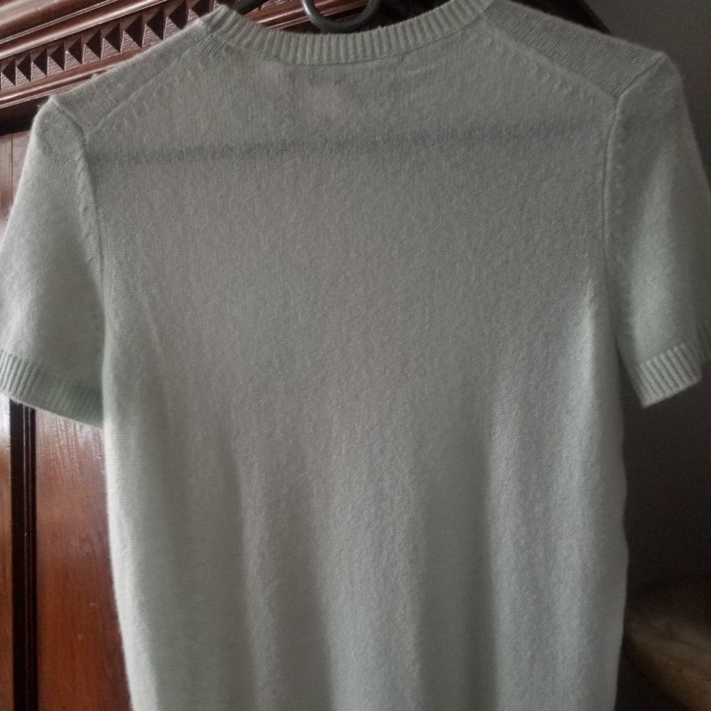 Theory Mint Green Crewneck Sweater - Picture 2 of 2